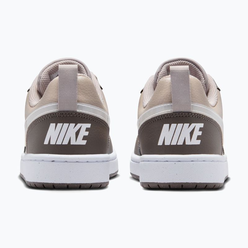Detské topánky Nike Court Borough Low moon particle/cave stone/white/white 4