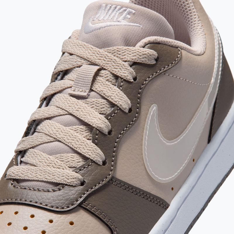 Detské topánky Nike Court Borough Low moon particle/cave stone/white/white 7