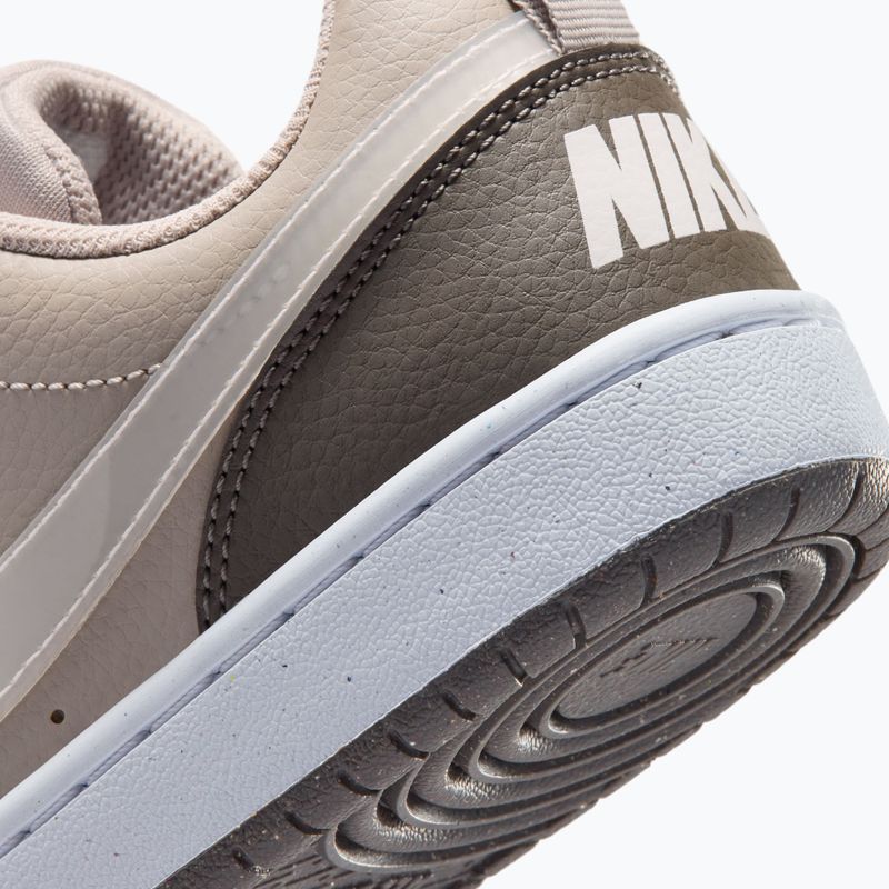 Detské topánky Nike Court Borough Low moon particle/cave stone/white/white 8