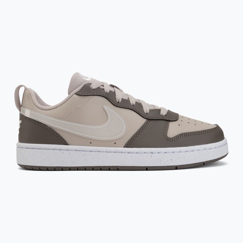Detské topánky Nike Court Borough Low moon particle/cave stone/white/white 2