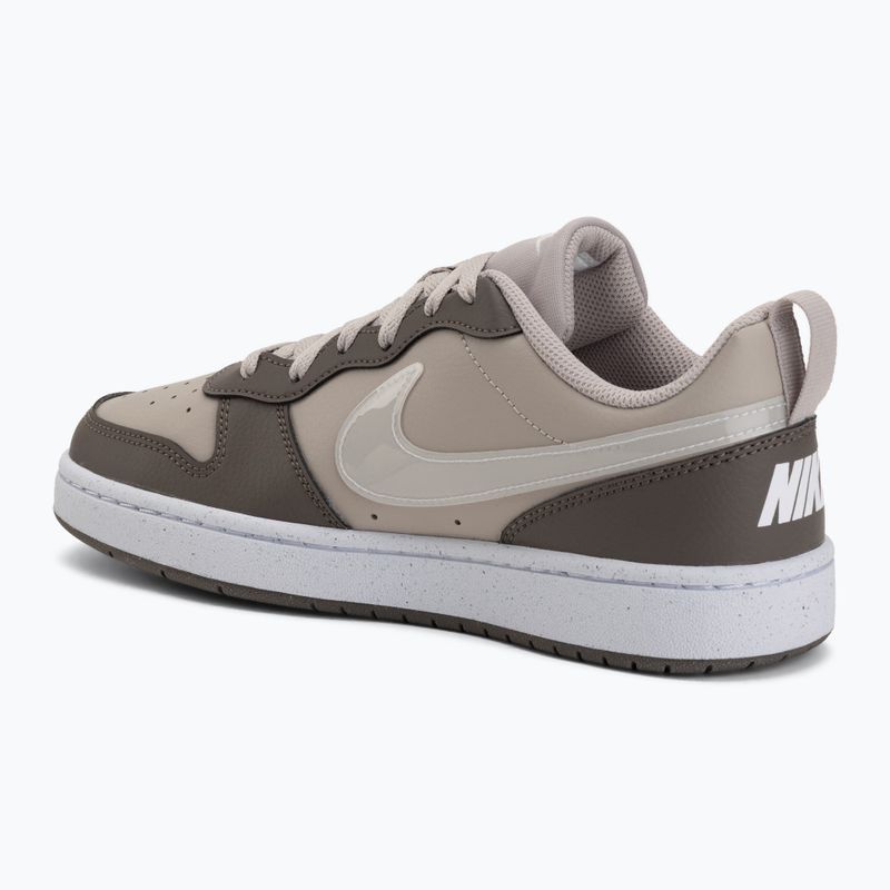 Detské topánky Nike Court Borough Low moon particle/cave stone/white/white 3