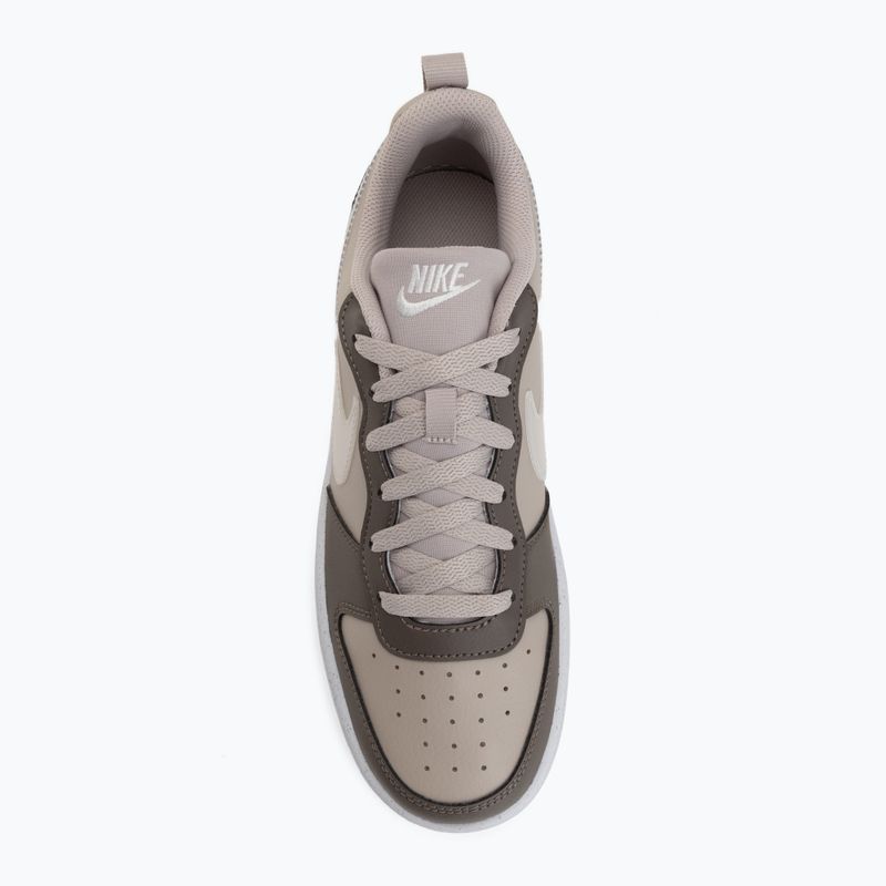 Detské topánky Nike Court Borough Low moon particle/cave stone/white/white 5