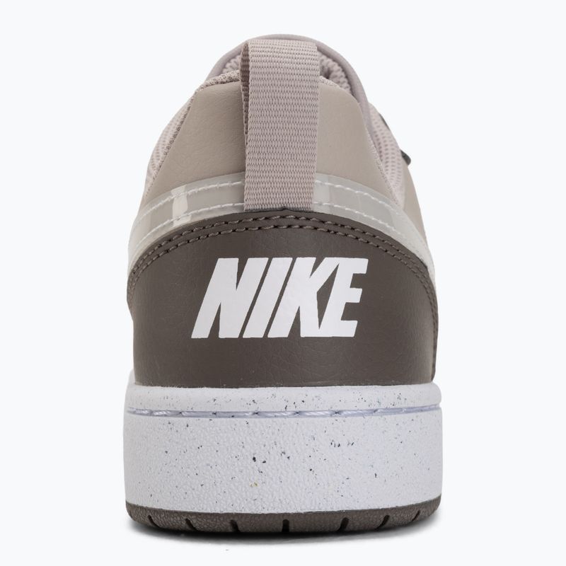 Detské topánky Nike Court Borough Low moon particle/cave stone/white/white 6
