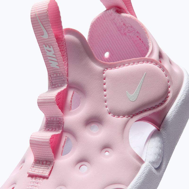 Detské sandále Nike Sunray Protect 4 Pink Foam/White 5