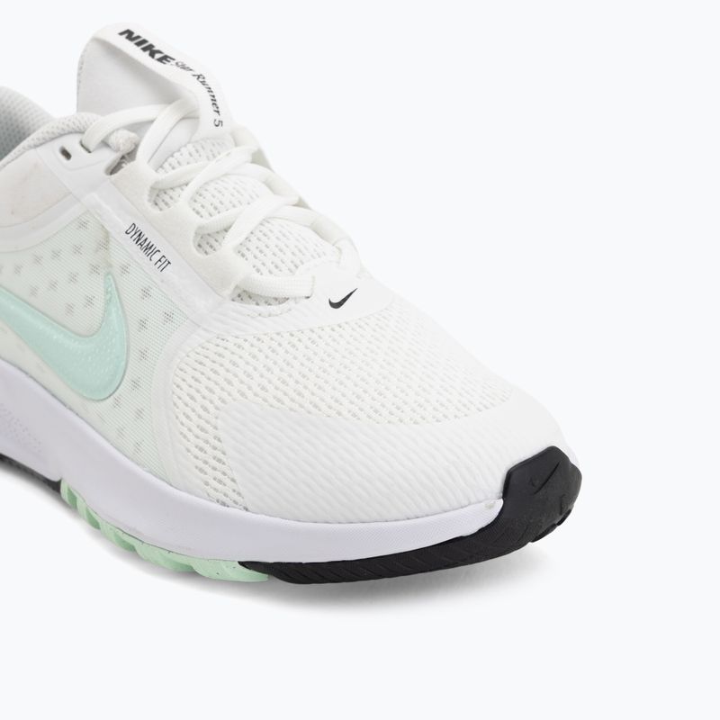 Detské bežecké topánky Nike Star Runner 5 summit white/black/arctic green 7