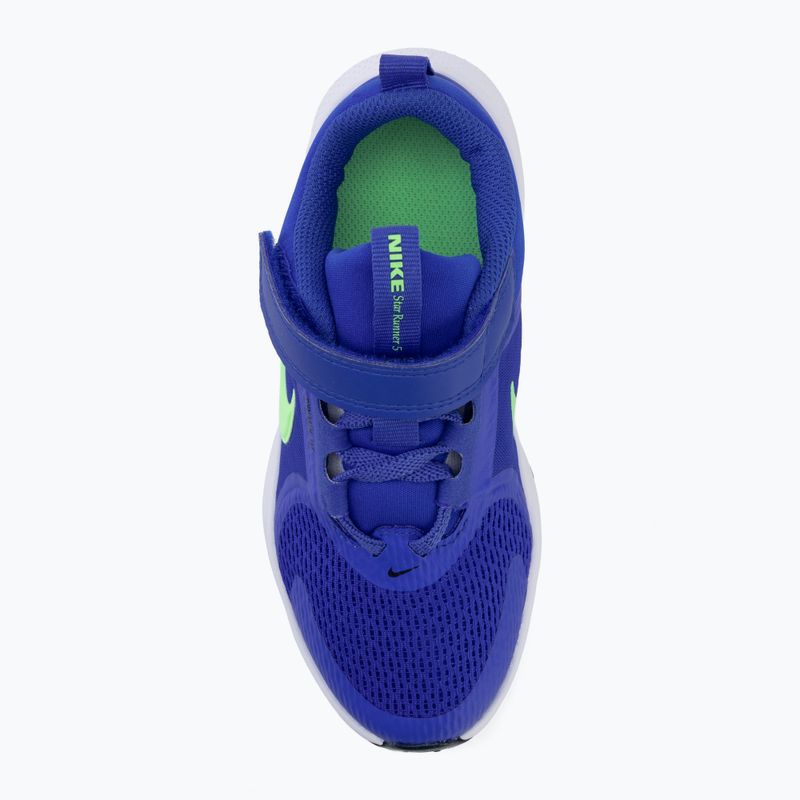Detské topánky Nike Star Runner 5 racer blue/midnight navy/illusion green 5