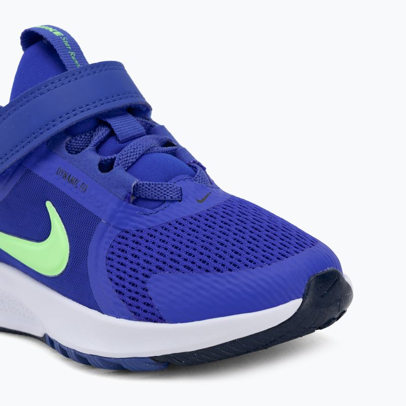 Detské topánky Nike Star Runner 5 racer blue/midnight navy/illusion green 7