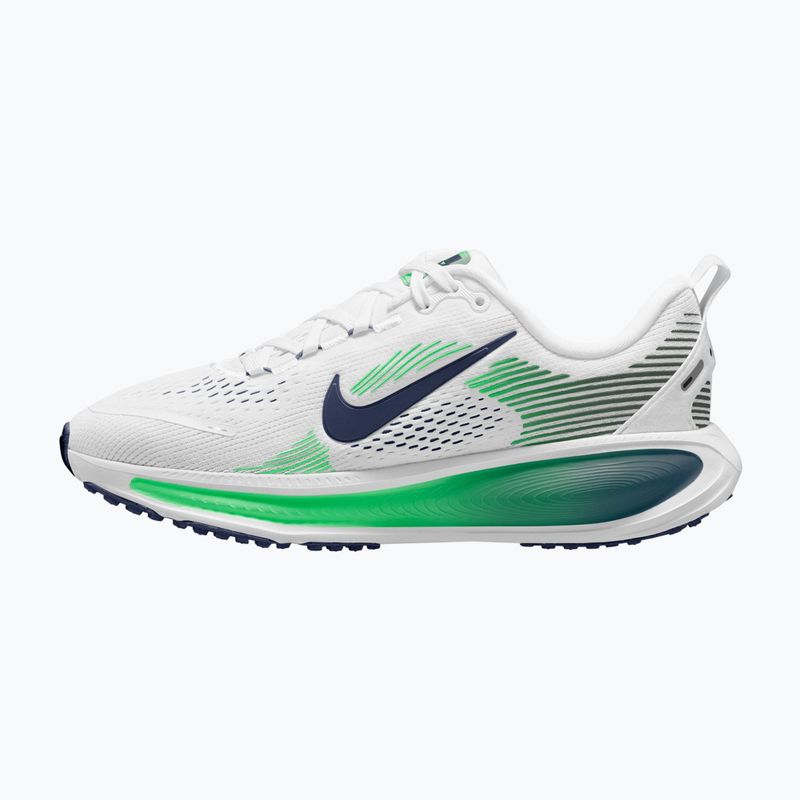 Detské bežecké topánky Nike Vomero 18 white/green spark/midnight navy 2
