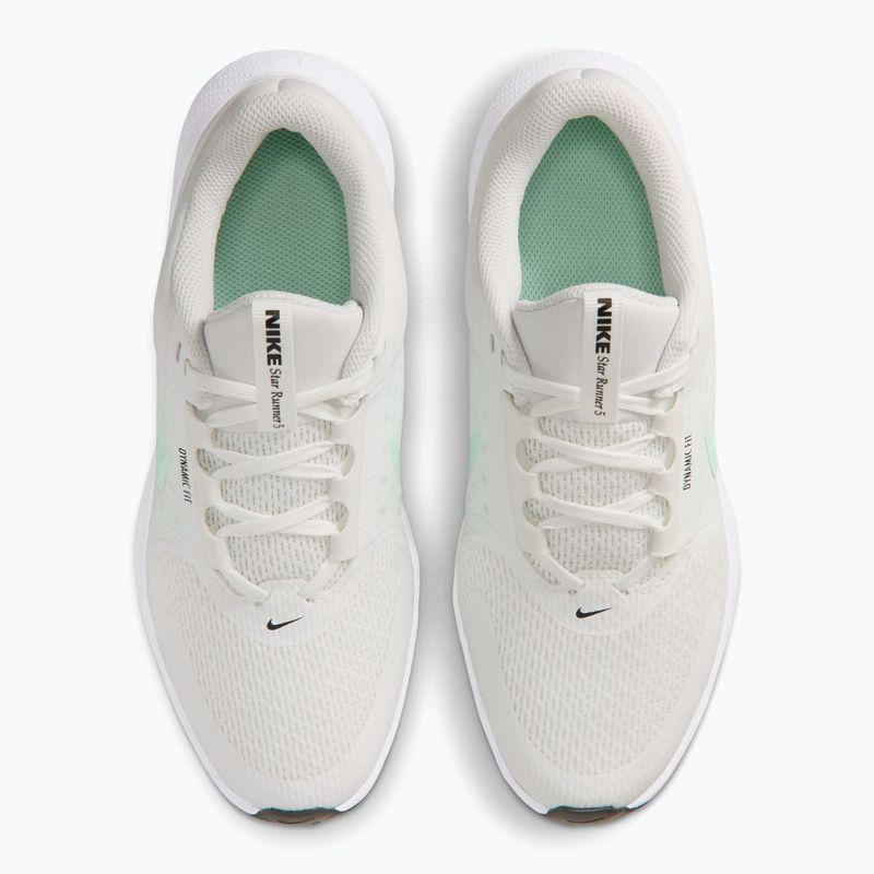 Detské bežecké topánky Nike Star Runner 5 summit white/black/arctic green 4