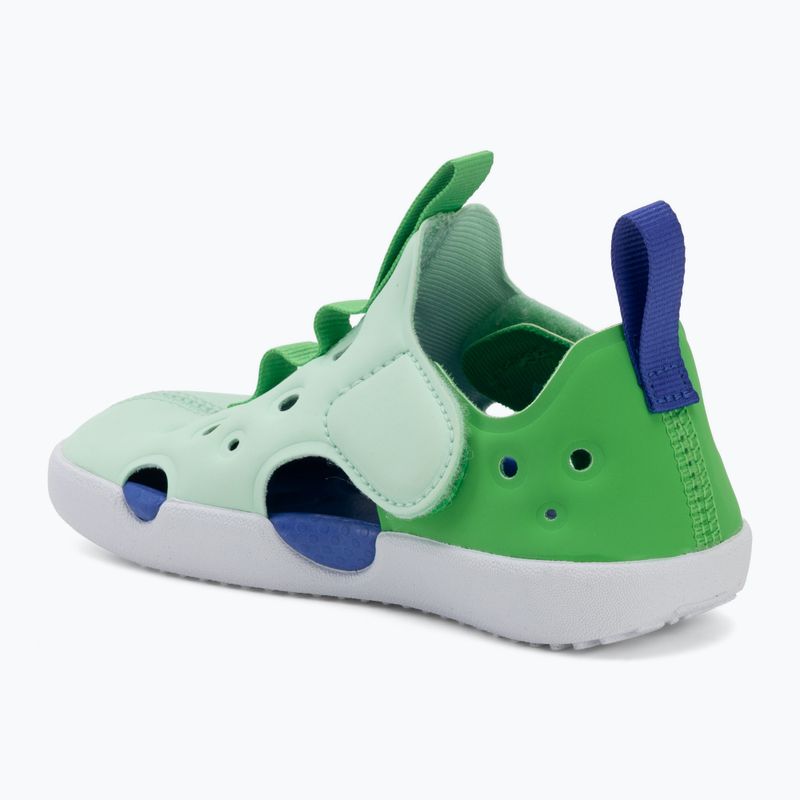 Detské sandále Nike Sunray Protect 4 Arctic Green/Green Spark/Racer Blue 3