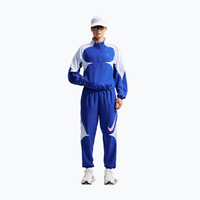 Dámska bežecká bunda Nike Tempo Dri-FIT 1/2-Zip old royal/football grey/pink rise 2