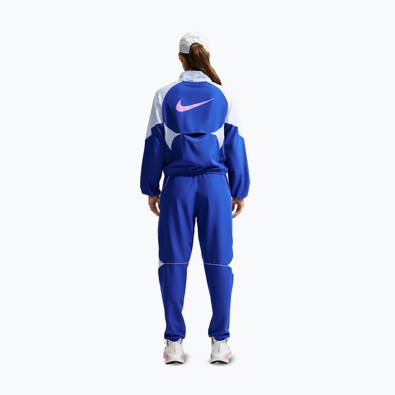 Dámska bežecká bunda Nike Tempo Dri-FIT 1/2-Zip old royal/football grey/pink rise 3