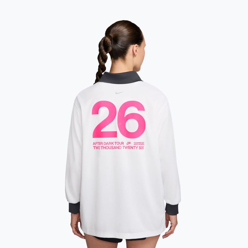 Dámske bežecké tričko longsleeve Nike After Dark Tour white/anthracite 2