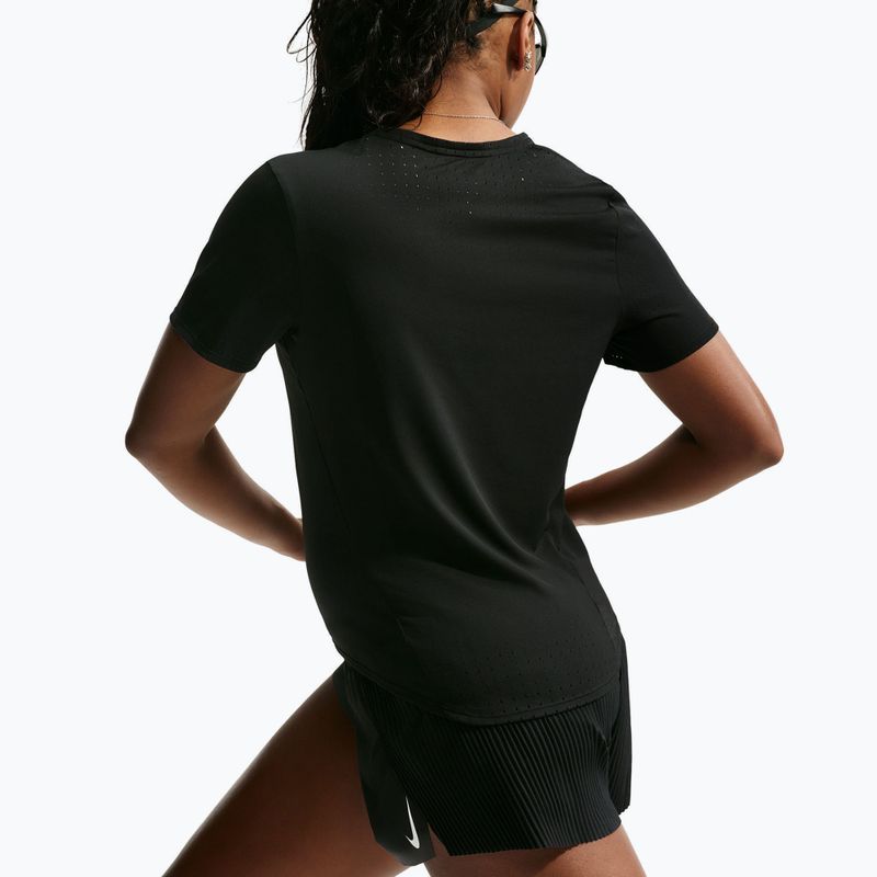 Dámske bežecké tričko Nike AeroSwift black/white 5