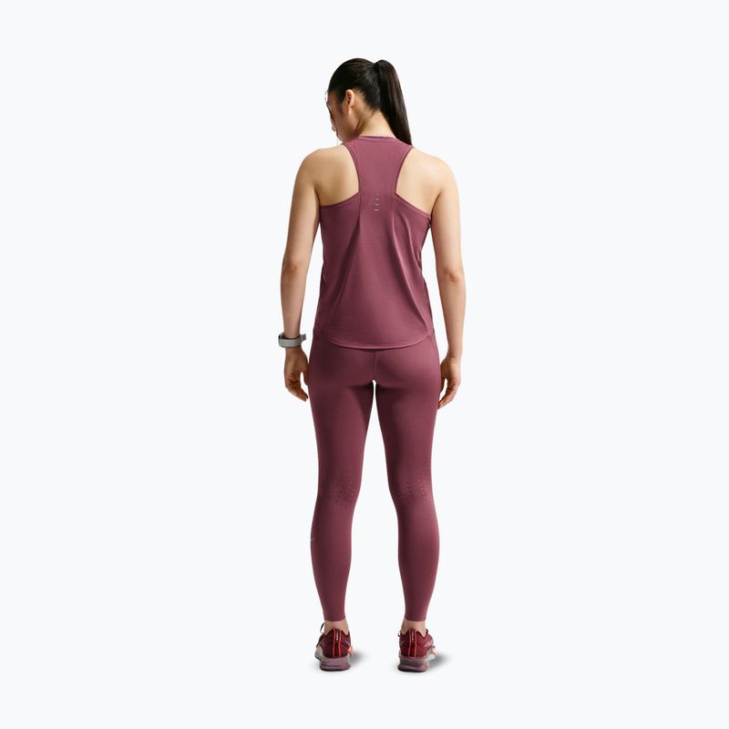 Dámske bežecké tričko Nike Swift Dri-Fit Tank Top pink smoke 3