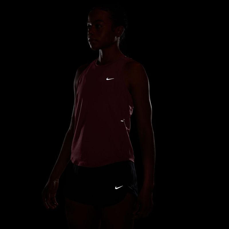 Dámske bežecké tričko Nike Swift Dri-Fit Tank Top pink smoke 7