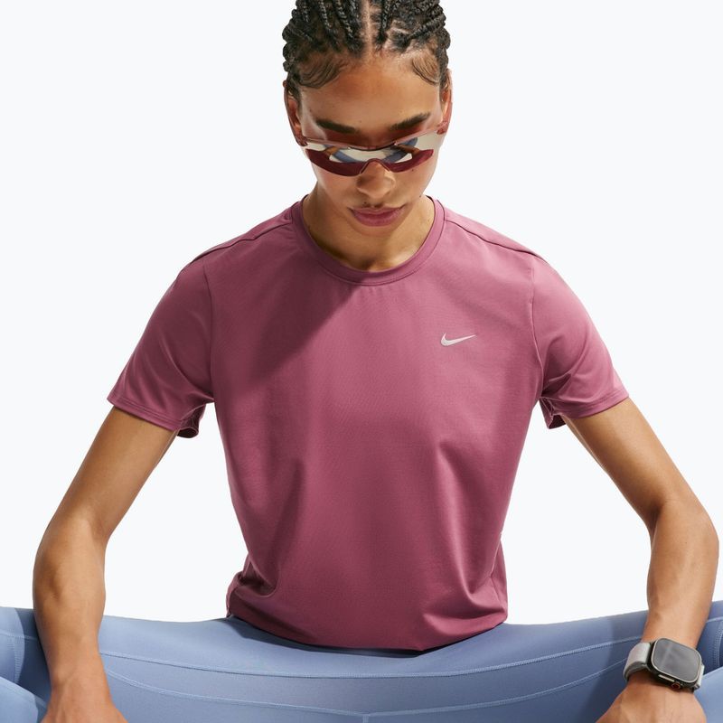 Dámske bežecké tričko Nike Swift Dri-Fit pink smoke 6