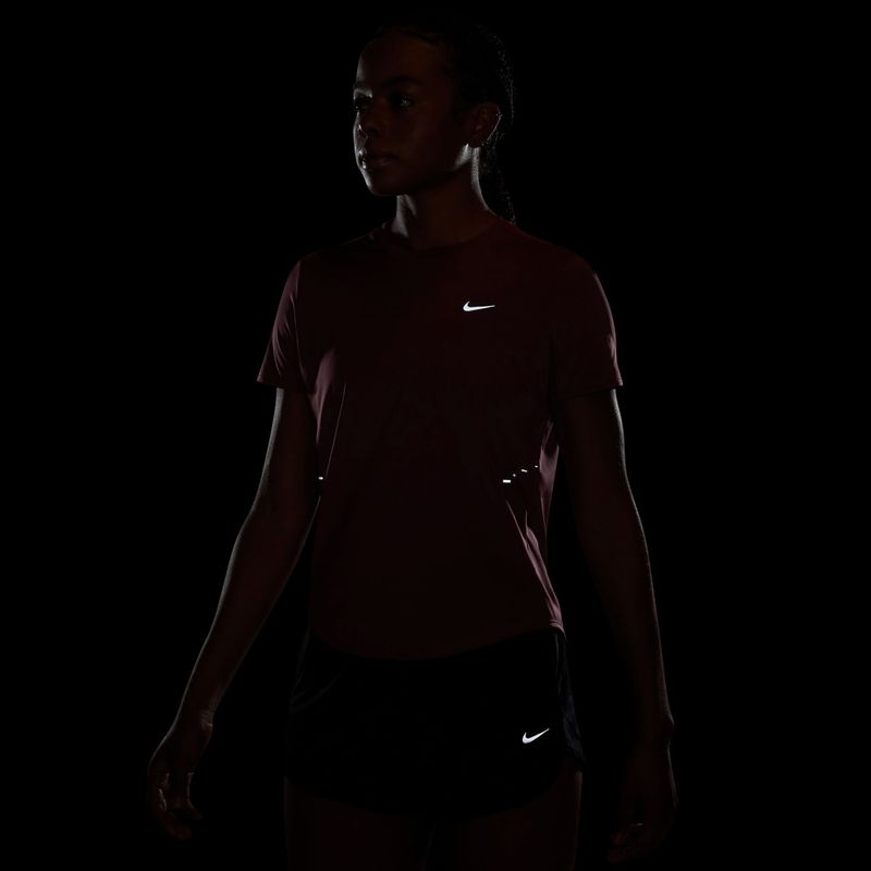 Dámske bežecké tričko Nike Swift Dri-Fit pink smoke 7