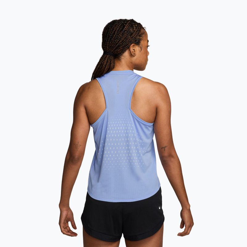 Dámske bežecké tričko Nike Swift Aero-Fit Tank Top aluminum/pure platinum 2