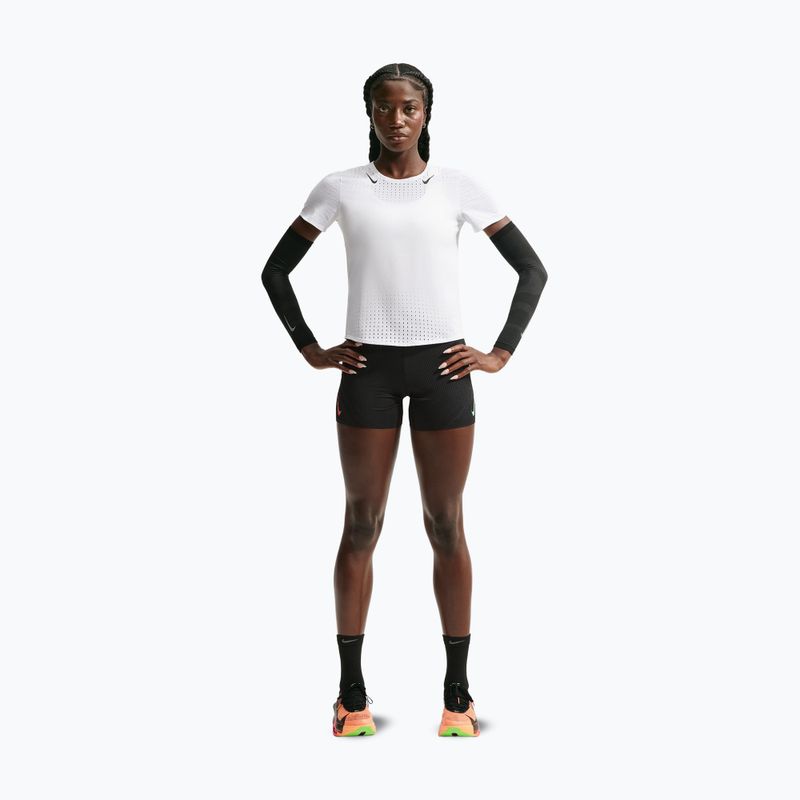 Dámske bežecké tričko Nike AeroSwift white/black 2