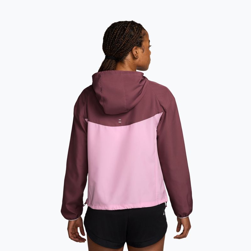 Dámska bežecká bunda Nike Tempo Windrunner pink smoke/pink rise 2