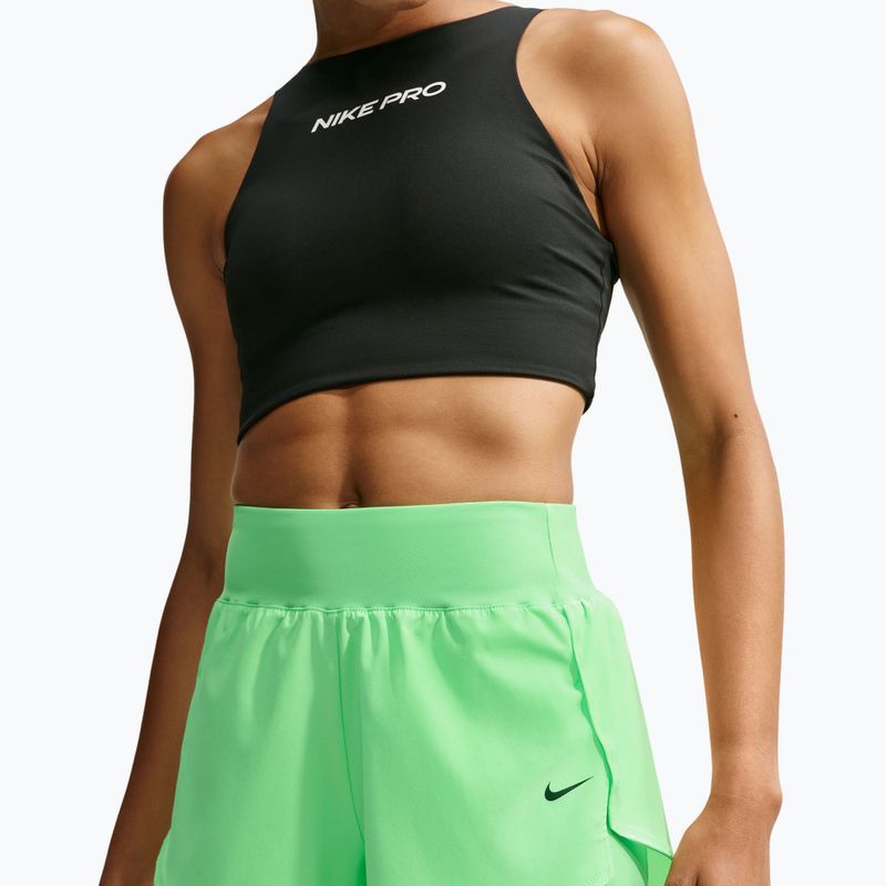 Dámske tréningové šortky Nike Pro Sculpt illusion green/black 4