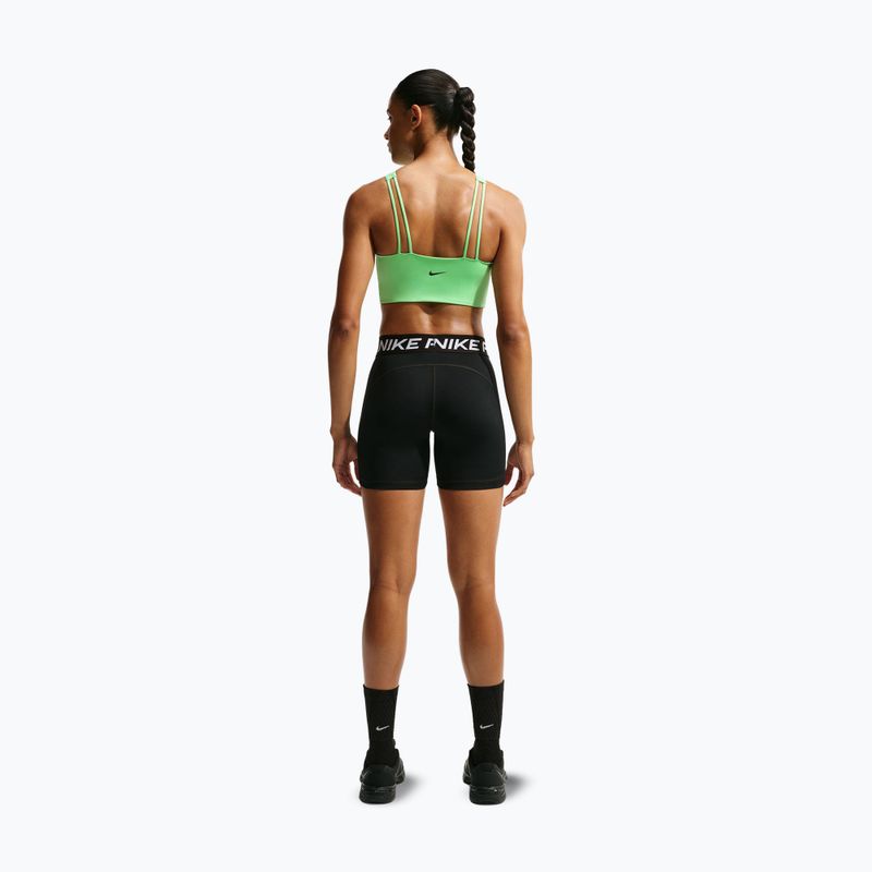 Fitness podprsenka Nike Pro Sculpt illusion green/black 3