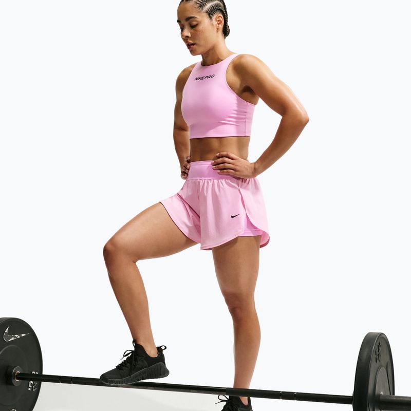 Dámske tréningové šortky Nike Pro Sculpt pink rise/black 6