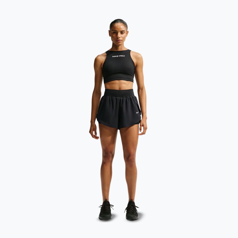 Dámske tréningové šortky Nike Pro Sculpt black/white 2