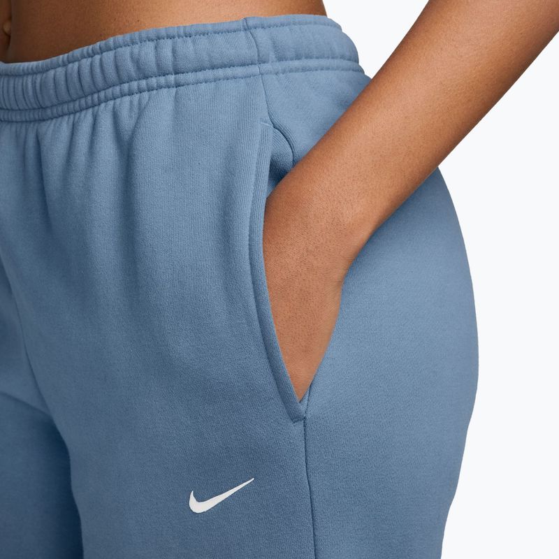 Dámske nohavice Nike Studio Fleece work blue/sail 3
