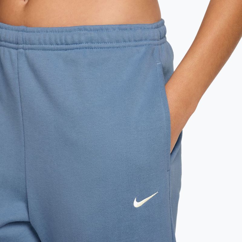 Dámske nohavice Nike Studio Fleece work blue/sail 3