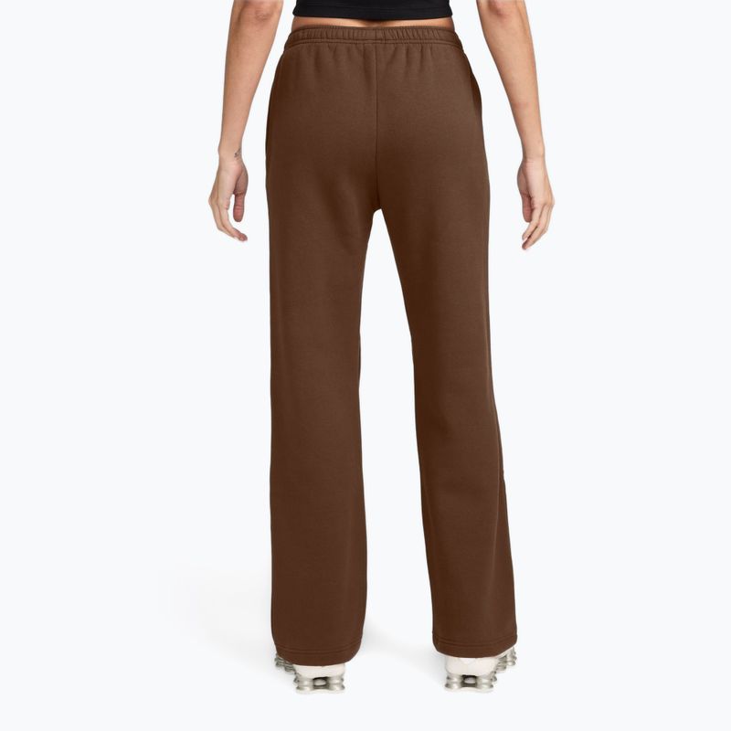 Dámske nohavice Nike Studio Fleece cacao wow/sail 2