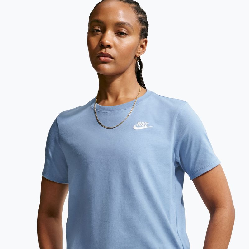 Dámske tričko Nike Sportswear Club Essentials work blue 3