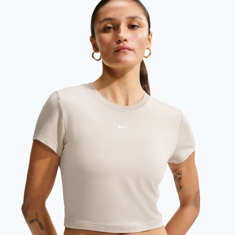 Dámske tričko Nike Sportswear Chill Knit cream Ii/sail 4