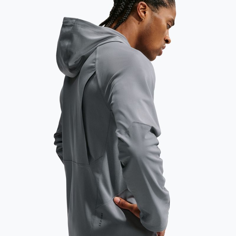 Pánska tréningová mikina Nike Pro smoke grey/black 6