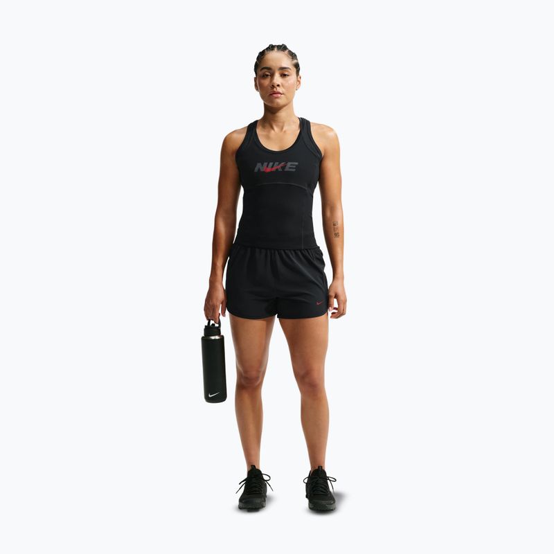 Dámske tréningové šortky Nike One black/black/university red 2
