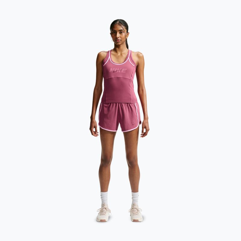 Dámske tréningové tričko Nike One pink smoke/pink rise/mystic dates/white 2