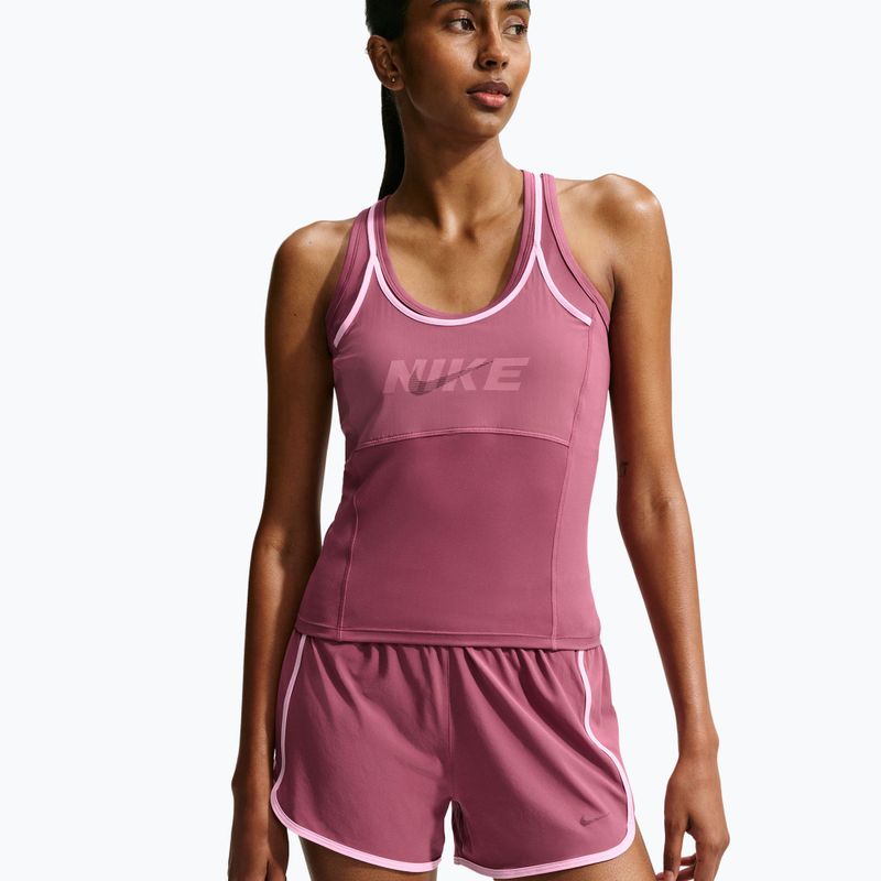 Dámske tréningové šortky Nike One pink smoke/pink rise/mystic dates 4