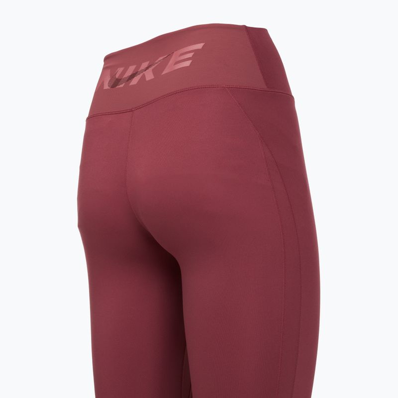 Dámske legíny Nike One pink smoke/pink smoke/pink rise/white 10