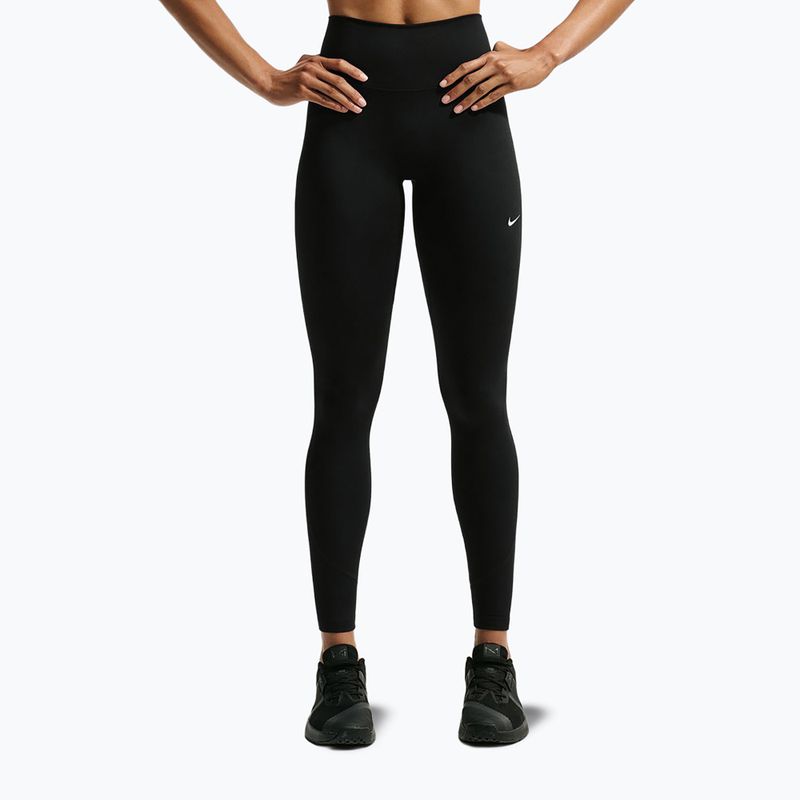 Dámske legíny Nike One black/black/university red/white
