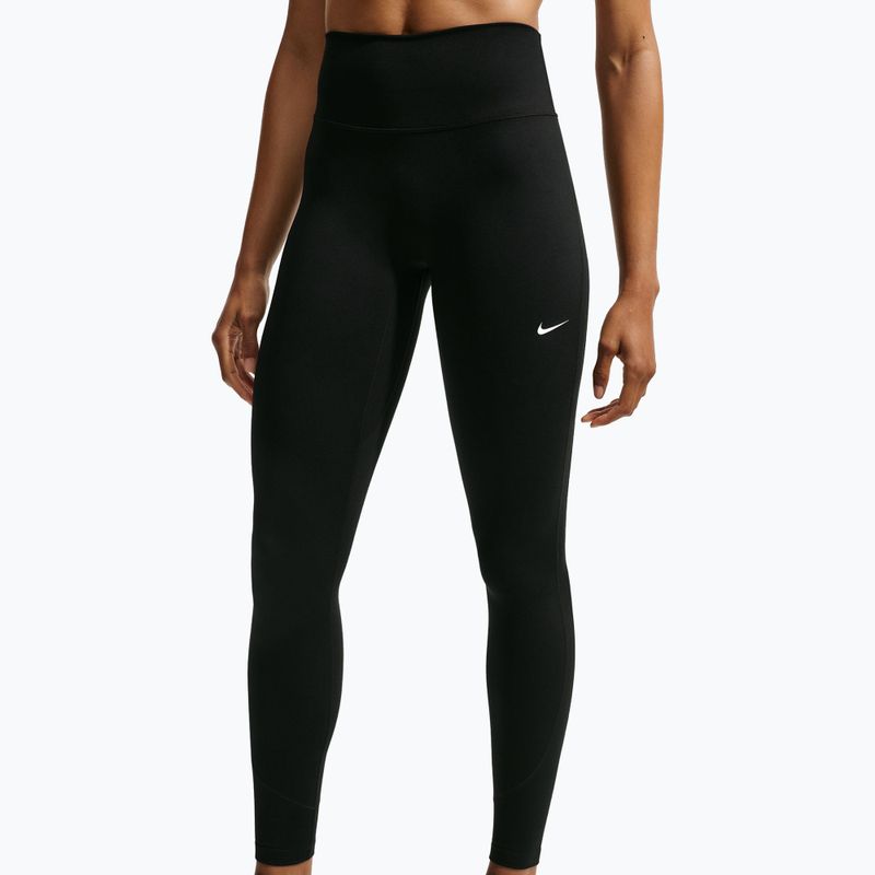 Dámske legíny Nike One black/black/university red/white 4