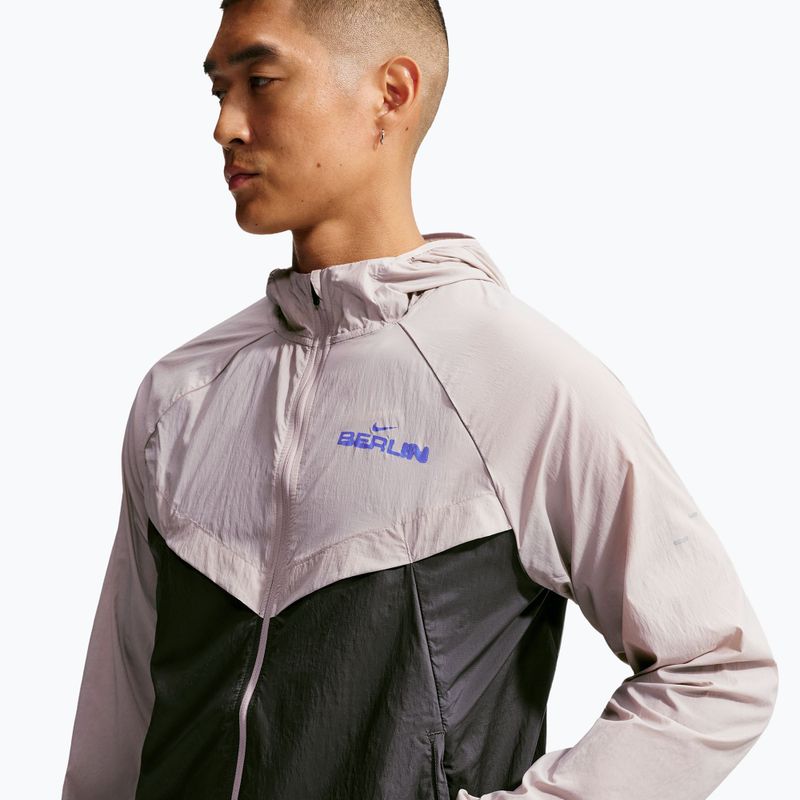 Pánska bežecká bunda Nike Stride college grey/anthracite 4