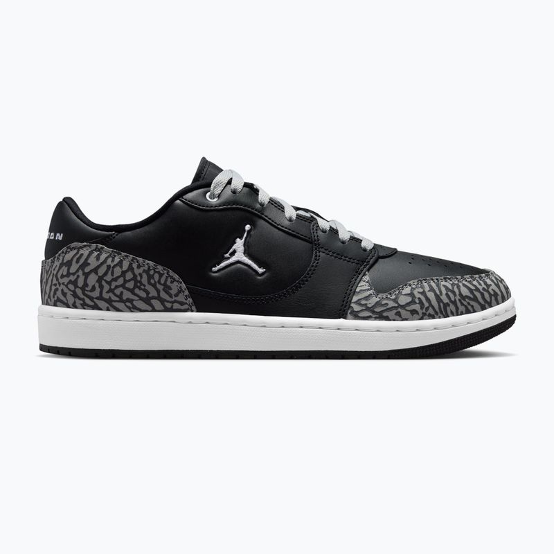 Pánske topánky Jordan Court Connect Low SE black/light smoke grey/dark grey/white 2