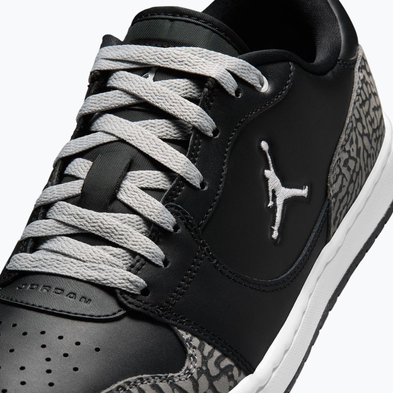 Pánske topánky Jordan Court Connect Low SE black/light smoke grey/dark grey/white 4