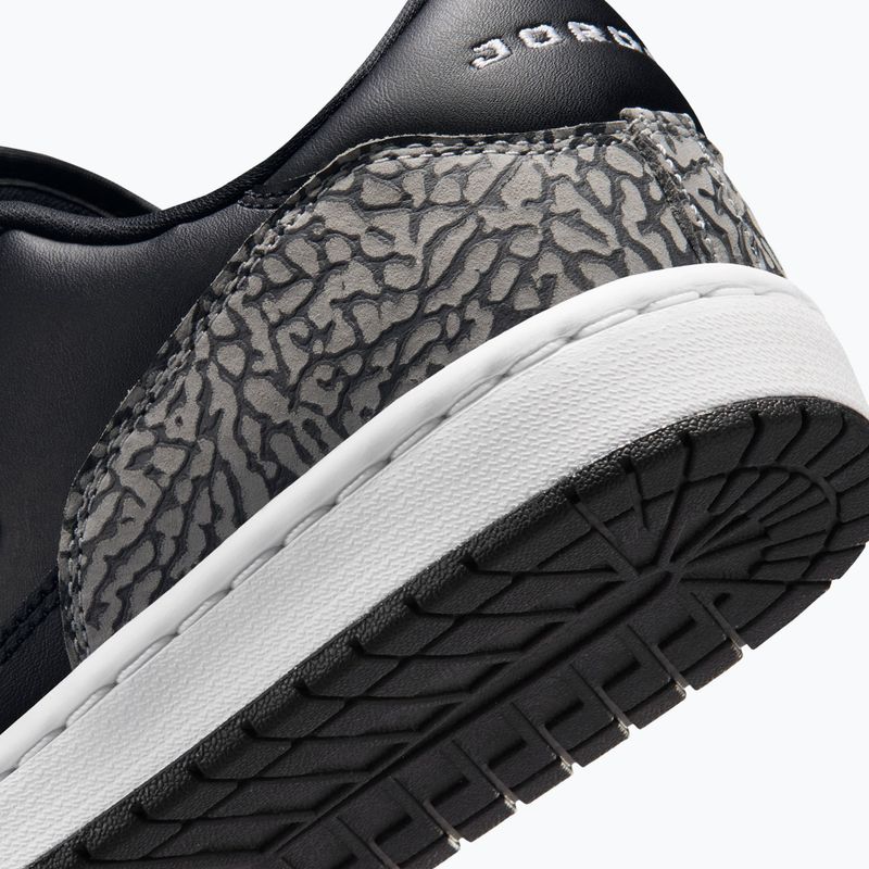 Pánske topánky Jordan Court Connect Low SE black/light smoke grey/dark grey/white 5