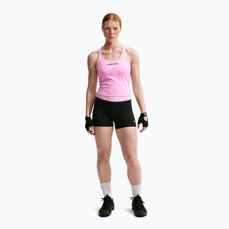 Dámske tréningové tričko Nike Pro Sculpt pink rise/black 2