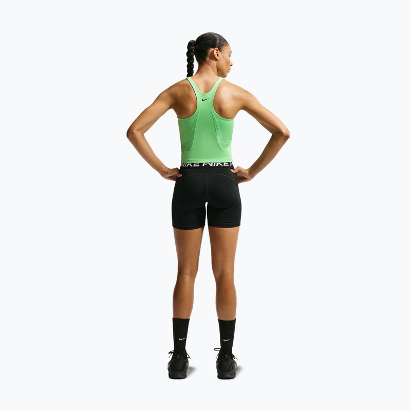 Dámske tréningové tričko Nike Pro Sculpt illusion green/cucumber calm/black 2
