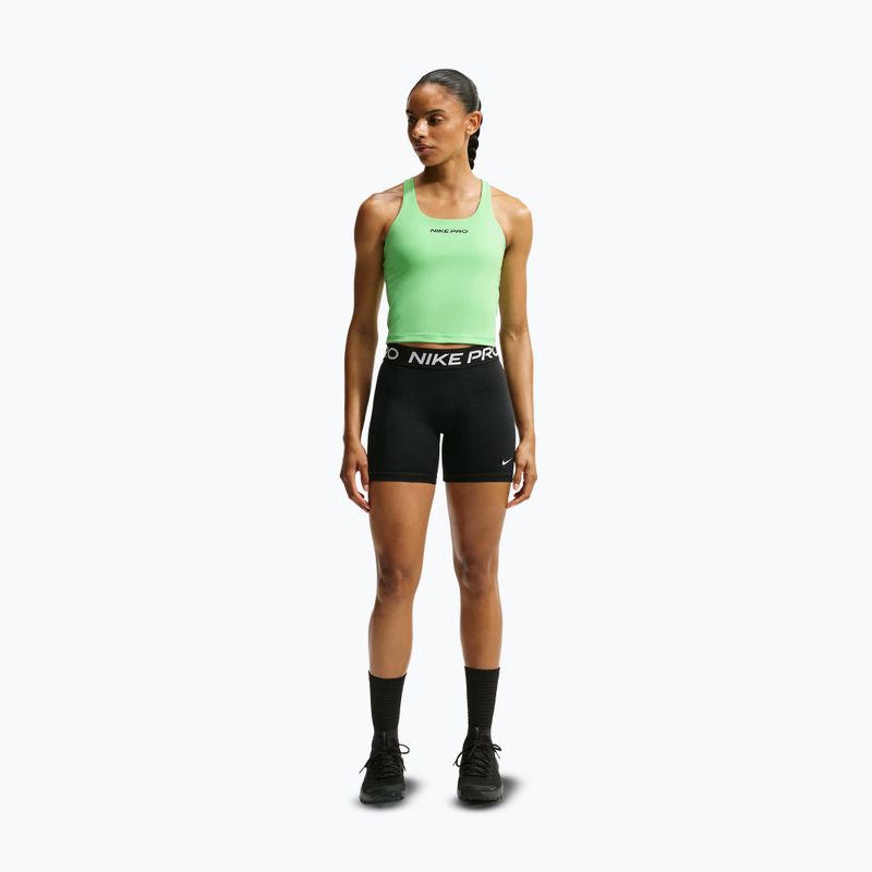 Dámske tréningové tričko Nike Pro Sculpt illusion green/cucumber calm/black 7