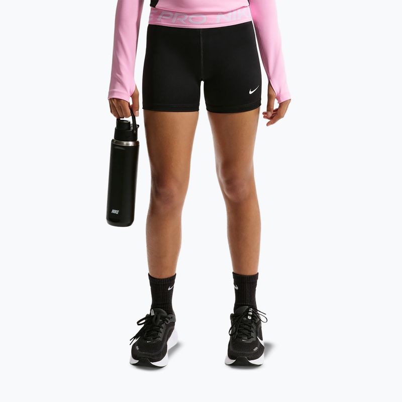 Detské šortky Nike Pro black/pink rise/white 7