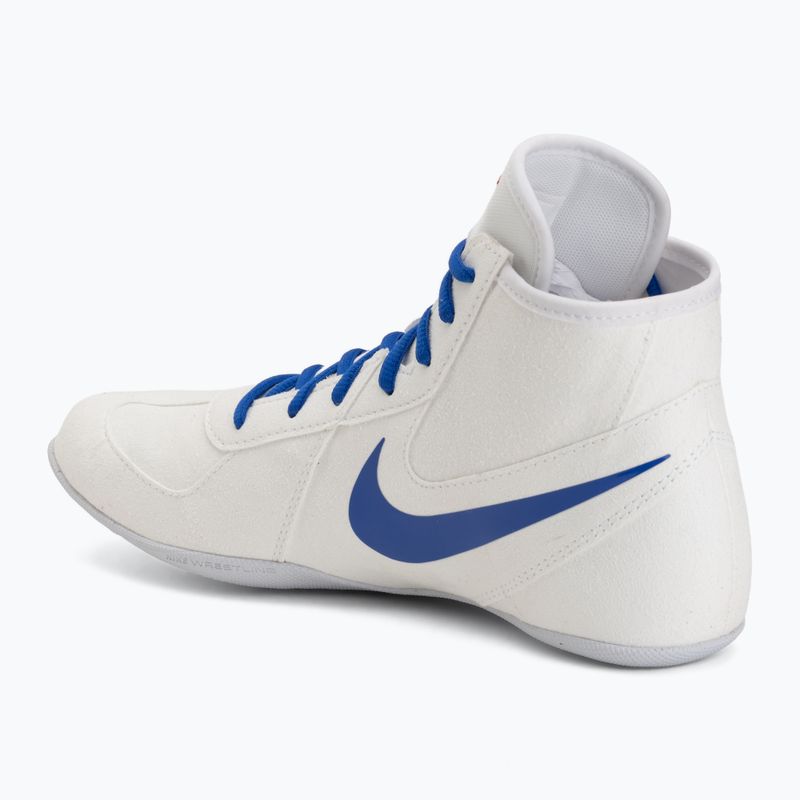 Zápasnícke topánky Nike Footsweep 2 white/univ red-royal 3